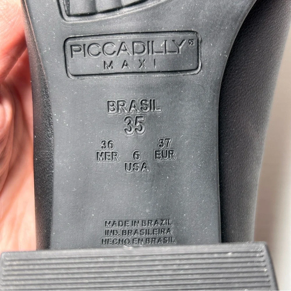 Piccadilly Maxi-Brazilian Elegant Block heel shoes Size 6‎ New